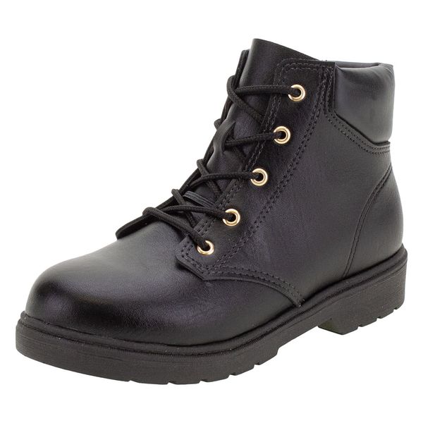 Bota Infantil Feminina Molekinha - 2164516 PRETO 34
