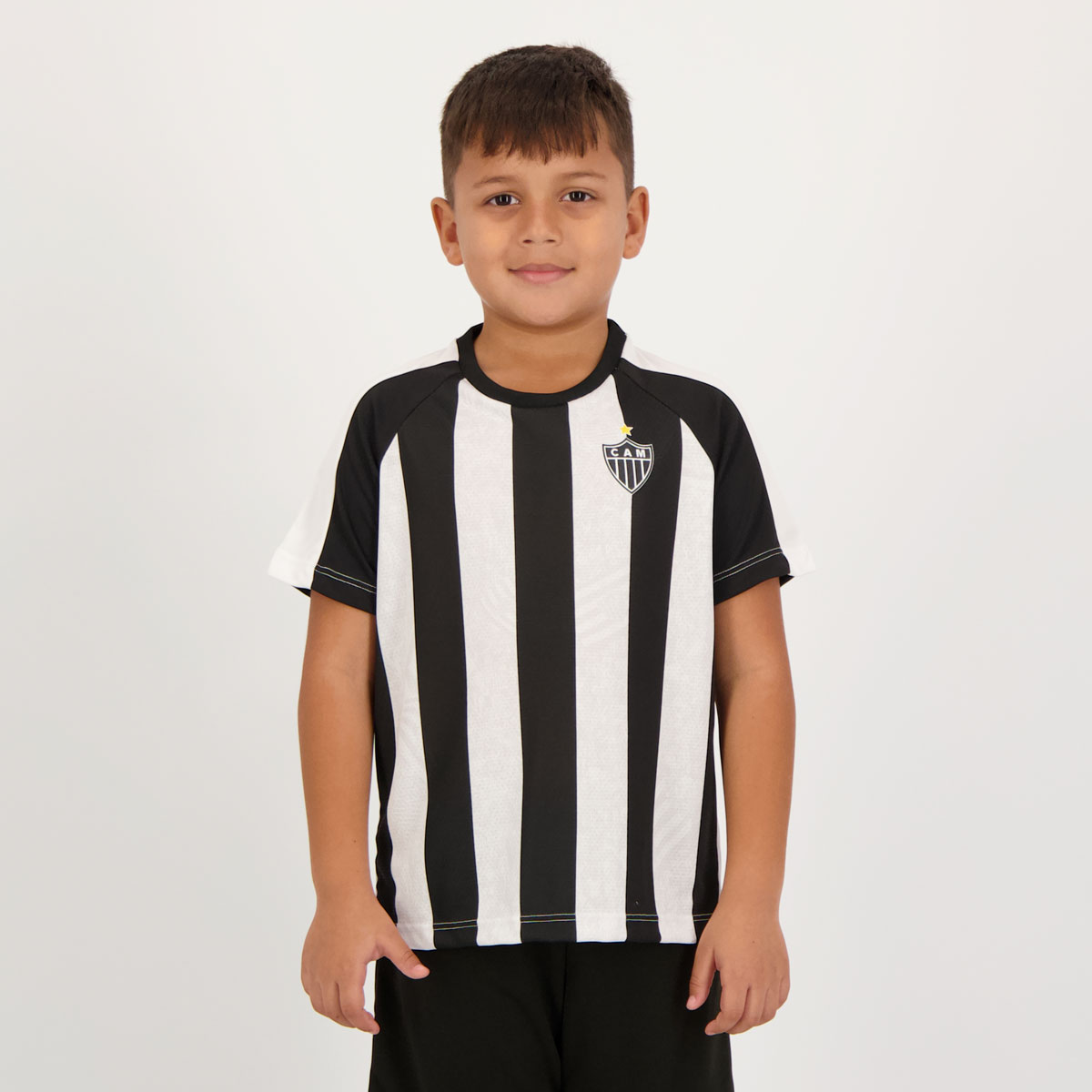 Camisa Atlético Mineiro Vein Infantil Branca
