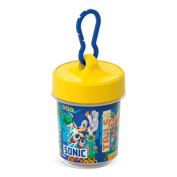 Pote Organizador Com Gancho Sonic Plástico 350ml AD0283 - potte