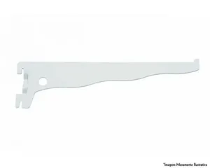 Suporte Trilho Branco 30Cm 8511030