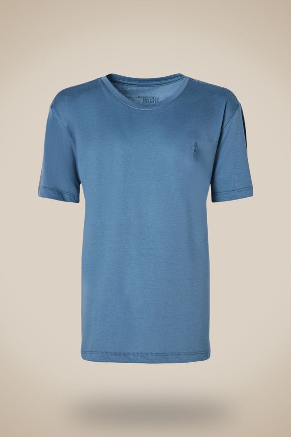 Camiseta Mini Pima Enzo Cinza Escuro - 10