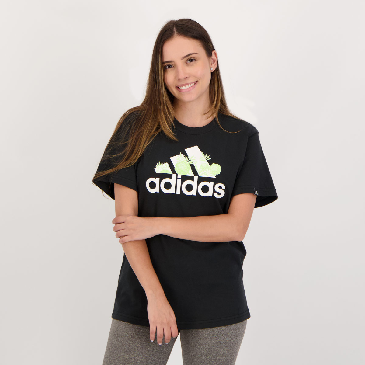 Camiseta Adidas Gráfica IWD Feminina Branca