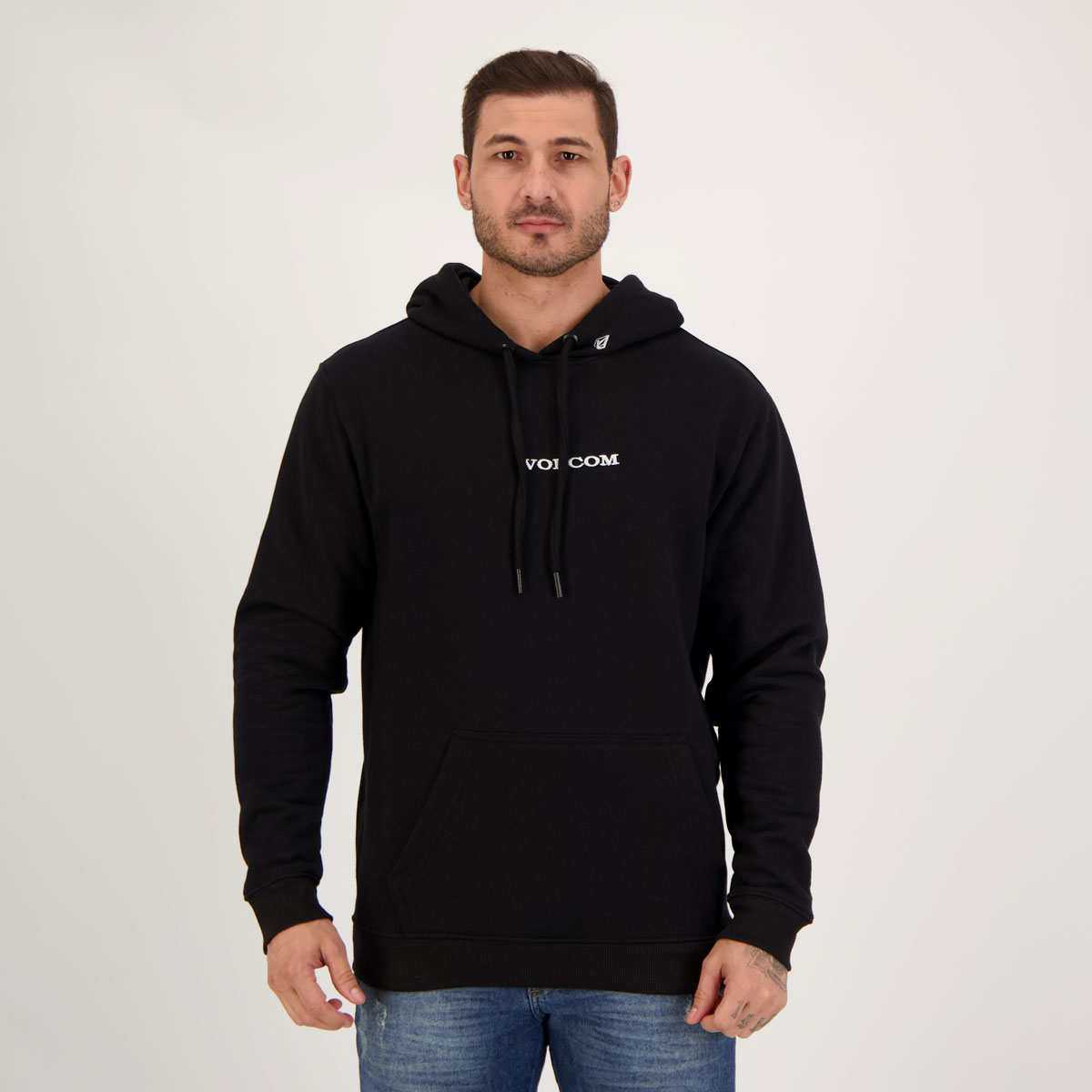 Moletom Volcom Signature Preto