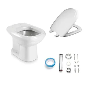 Vaso Sanitário Convencional e Acessórios Branco Sabatini Icasa