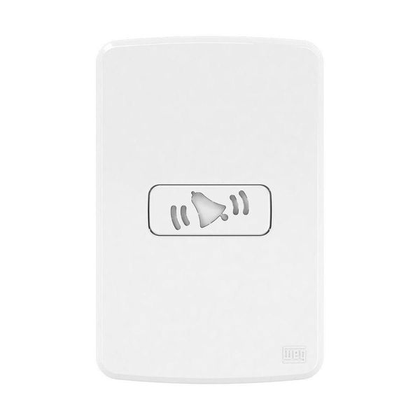 Conjunto Campainha Cigarra Bivolt 4x2 Branco Compose Weg Bivolt - Branco