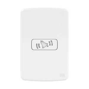 Conjunto Campainha Cigarra Bivolt 4x2 Branco Compose Weg Bivolt - Branco