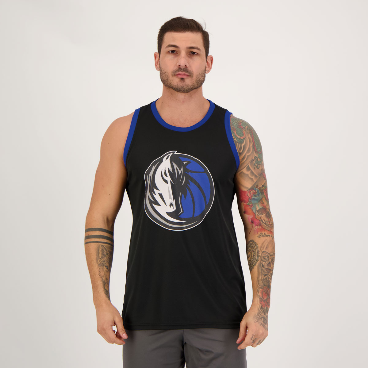 Regata NBA Dallas Mavericks Preta