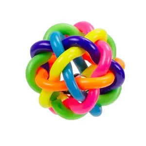 Brinquedo Cão Petnes Bola Colorida De Sino 6,5cm (MP)