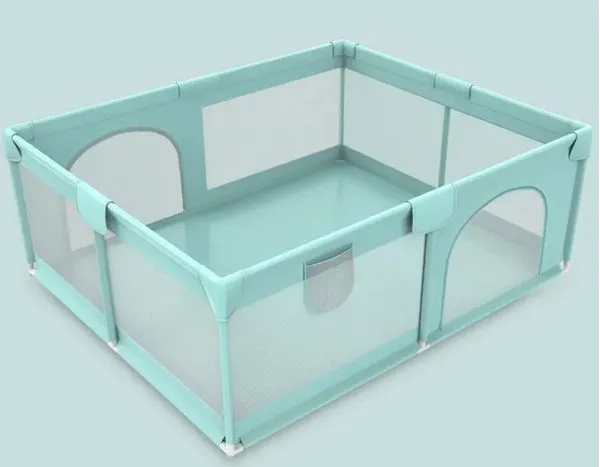 Cercadinho Grande De Proteção Infantil Bebe Chiqueirinho VERDE