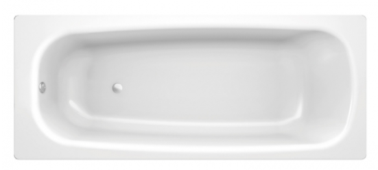 Banheira Aço Sem Válvula Europa B2004BABR2 120x70cm Branco Celite