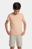 Camiseta Manga Curta Infantil Stonada Salmao - 10