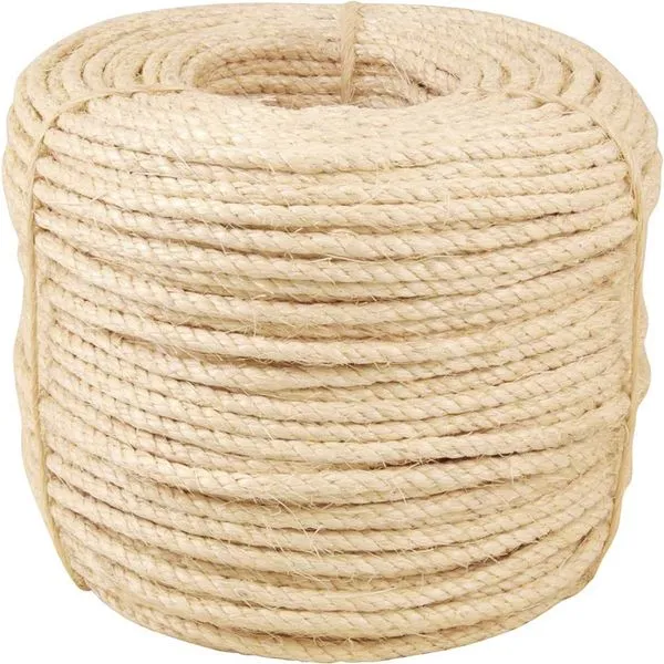 Corda de Sisal 6mmx220m 3 Pernas - VONDER