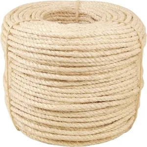 Corda de Sisal 6mmx220m 3 Pernas - VONDER