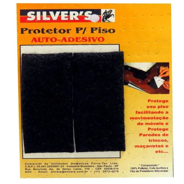 Protetor de Piso Auto Adesivo G 4x10cm - 782 - SILVER'S