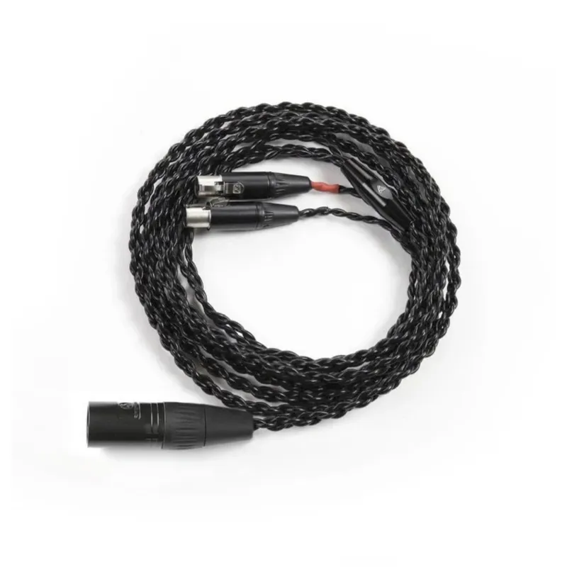 Cabo XLR Audeze Single-ended and Balanced LCD Standard Cabo Fone Ouvido