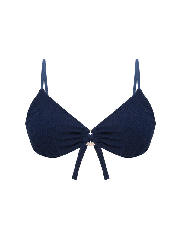 Top Triângulo Lisos Padang DEEP BLUE P