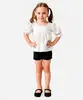 short clochard infantil texturizado preto 4