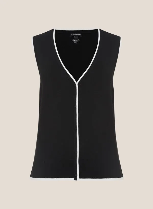 Colete Tricot Mara Dudalina Feminina PP