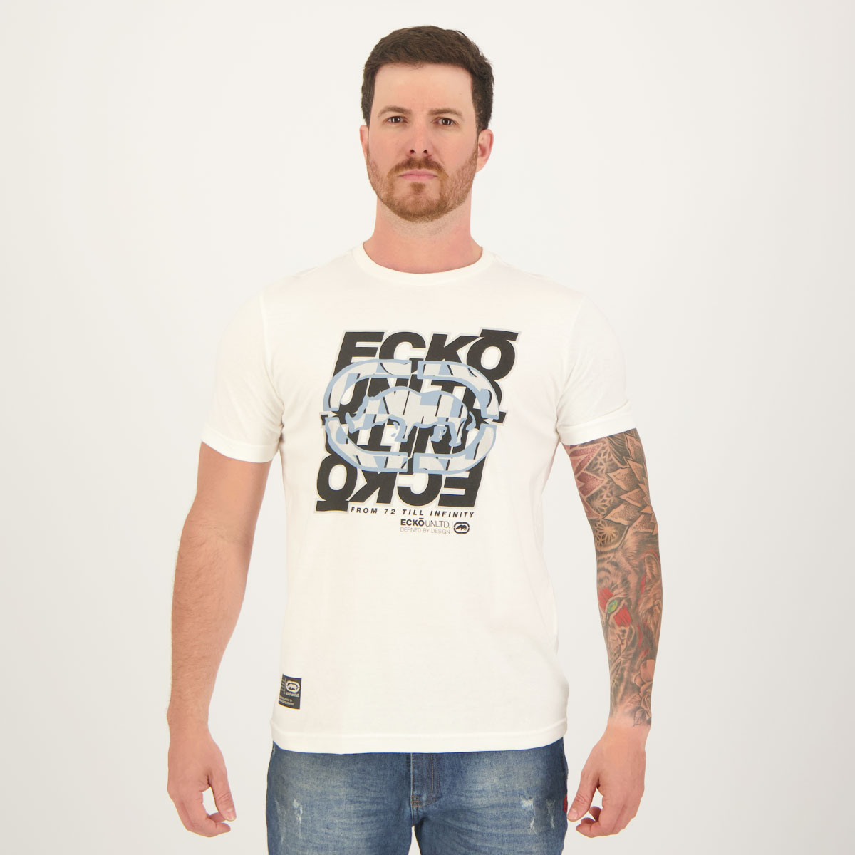 Camiseta Ecko Aqua Branca