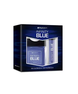 kit presente phytoderm infinity blue deo colônia 95ml e mini de bolso 30ml UNICO