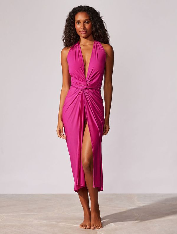 Vestido Midi Lisos Provence PINK PROVENCE G
