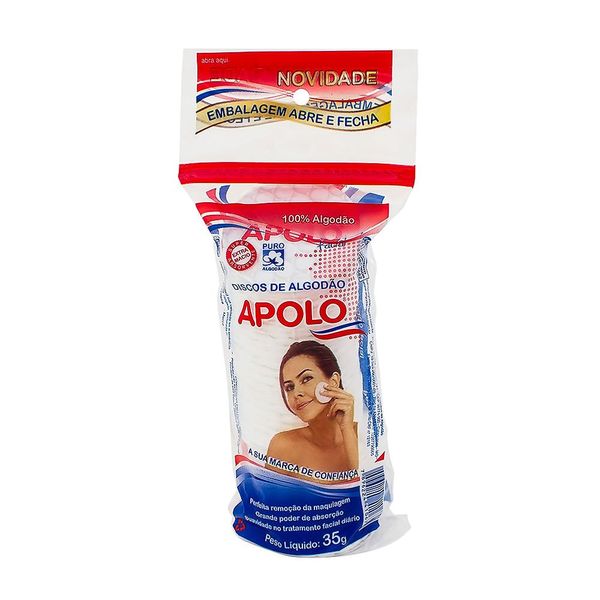 Algodão Apolo Ziplock 35G
