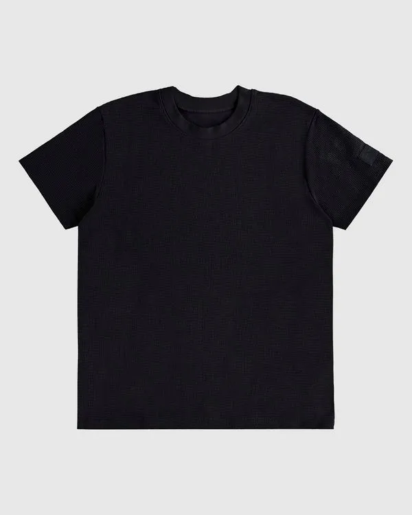 Camiseta Menino Etiqueta Decorativa Na Manga Malha Texturizada Malwee Kids Preto - 18