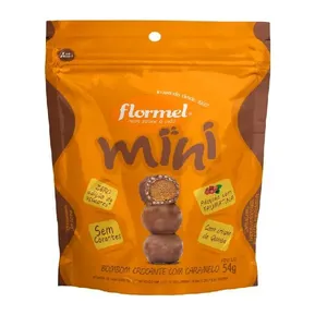 Mini Bombom Flormel Crocante com caramelo 54g