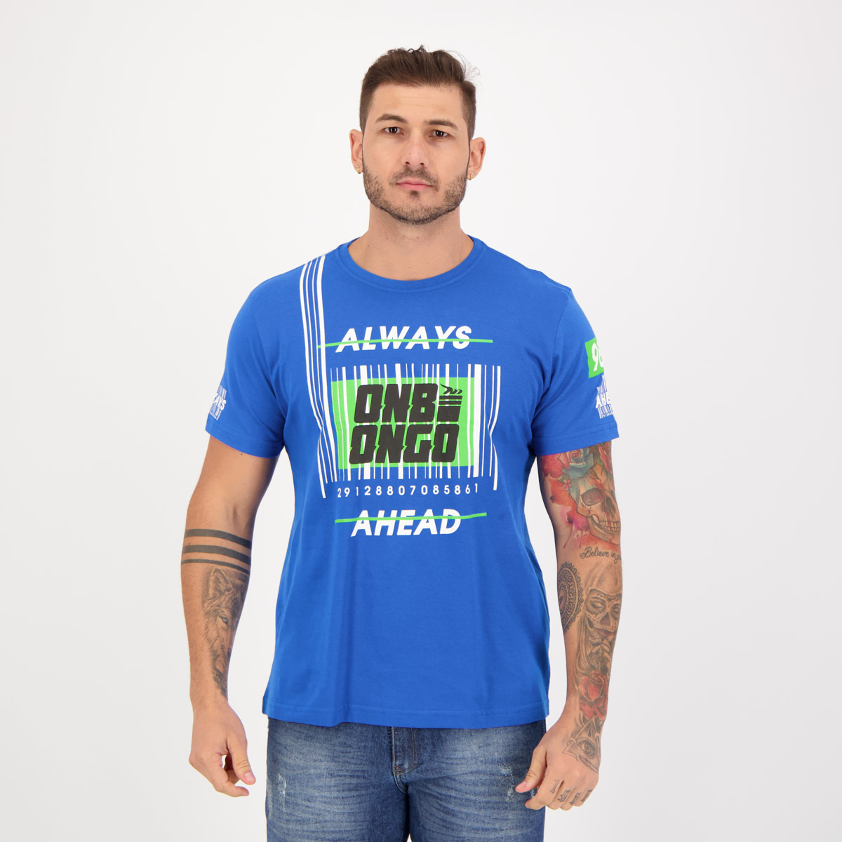 Camiseta Onbongo Ahead Azul