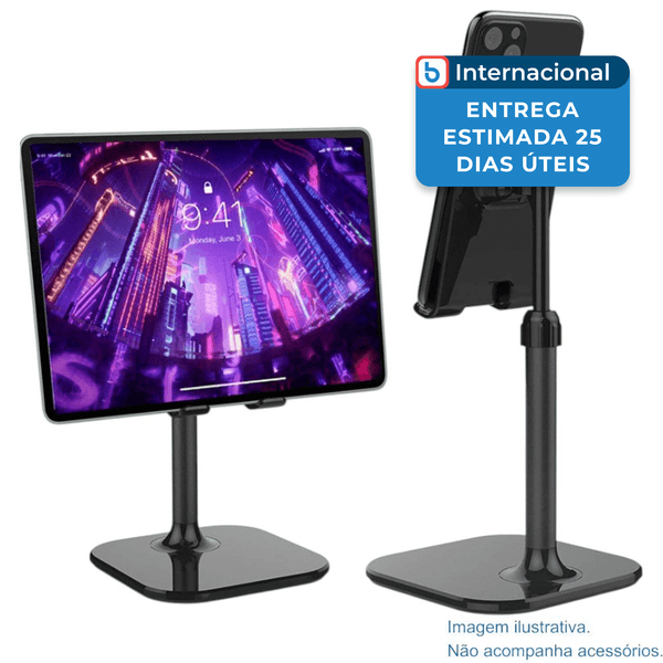 Suporte de Mesa para Celular Doboli Preto A-MBI