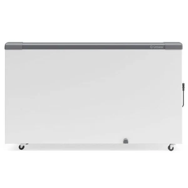 Conservador Plano Vidro Reto Deslizante Gelopar GHD400L Degelo Manual 395L com LED Cinza 110V Conservador Plano Vidro Reto Gelopar GHD400L Degelo Manual 395L LED Cinza 110V