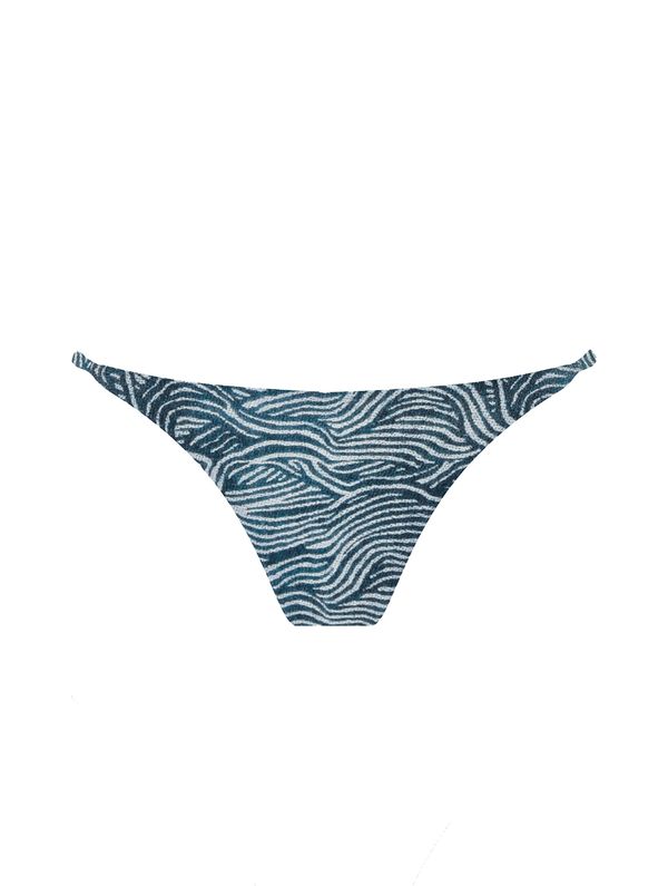 Tanga Lateral Estreita Estampada Arizona AZUL PP