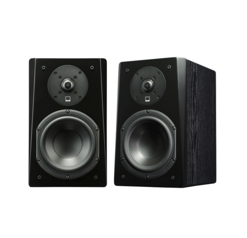 SVS Prime Bookshelf Caixa Acústica 150w ( Black Ash, Par)