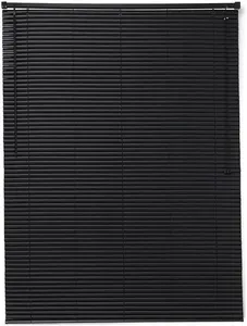 Persiana Off Horizontal Evolux PVC 25MM 80X130 Preto