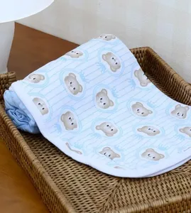 Jogo de Lençol para Berço com 2 Peças - 66700013 Royal Baby Azul