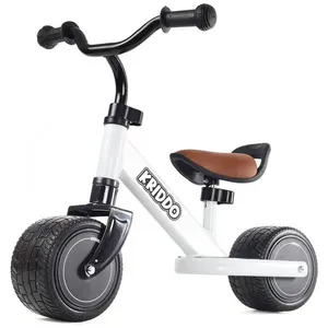 Bicicleta sem Pedal para Crianças de 1 a 3 Anos, KRIDDO, Branca 110v