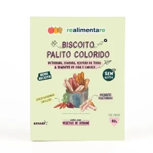 Biscoito Palito Colorido Realimentare 40G