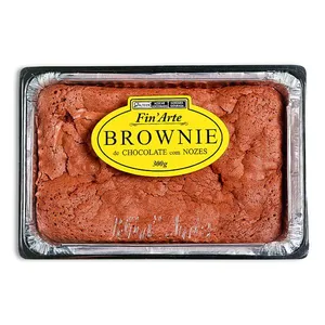 Brownie de Chocolate Com Nozes Fin Arte 300g
