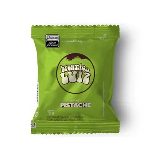 Brownie do Luiz Chocolate com Recheio de Creme de Pistache 70g