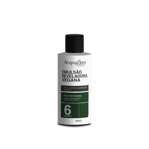 Emulsão Reveladora Acquaflora Vegana 06vol 90ml