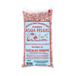 Cascalho Mineiro para Aquário Nº 2 Aqua Pedras 1 kg