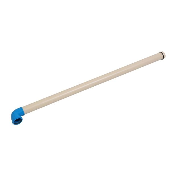 Tubo Descida com Joelho Azul para Válvula de Descarga DN38 Krona Tubo Descida com Joelho Azul para Válvula de Descarga DN 38 Krona