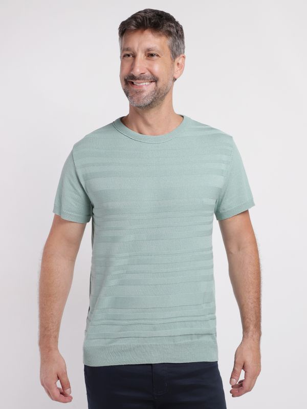 Camiseta Manga Curta Eletrón Masculina VERDE CLARO G