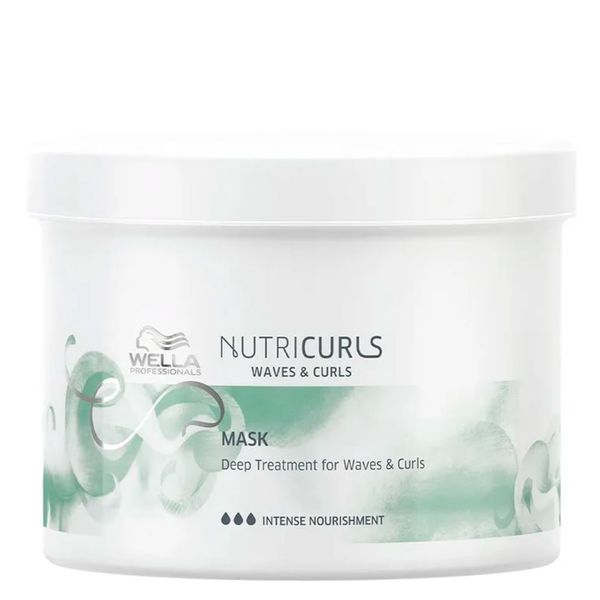 Máscara de Nutrição Wella Professionals Nutricurls 500ml 500ml