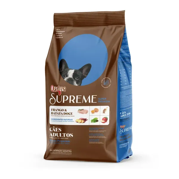 Ração Quatree Supreme Cães Adultos Raças Pequenas 1 kg