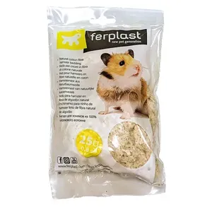 Fibra Natural para Casinhas de Hamster Ferplast 25 g