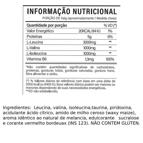 BCAA Real Melancia Canibal Inc 300g