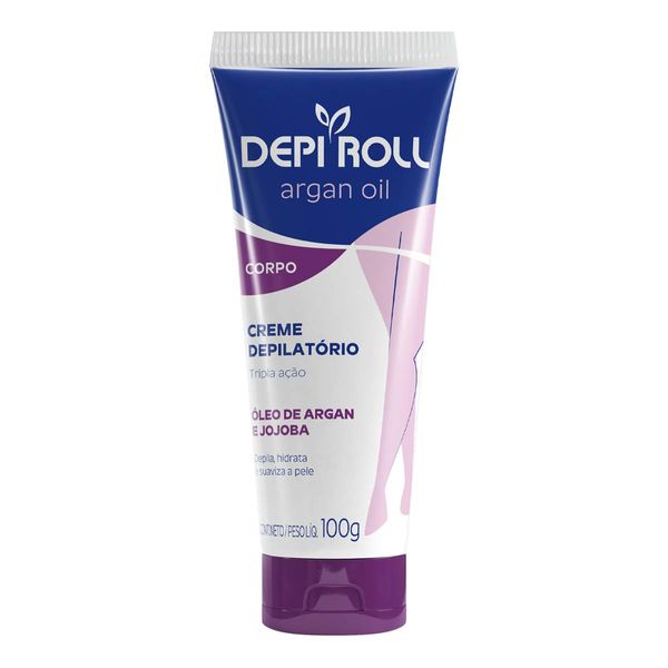 Creme Depilatório Corporal Depi Roll Argan Oil 100g