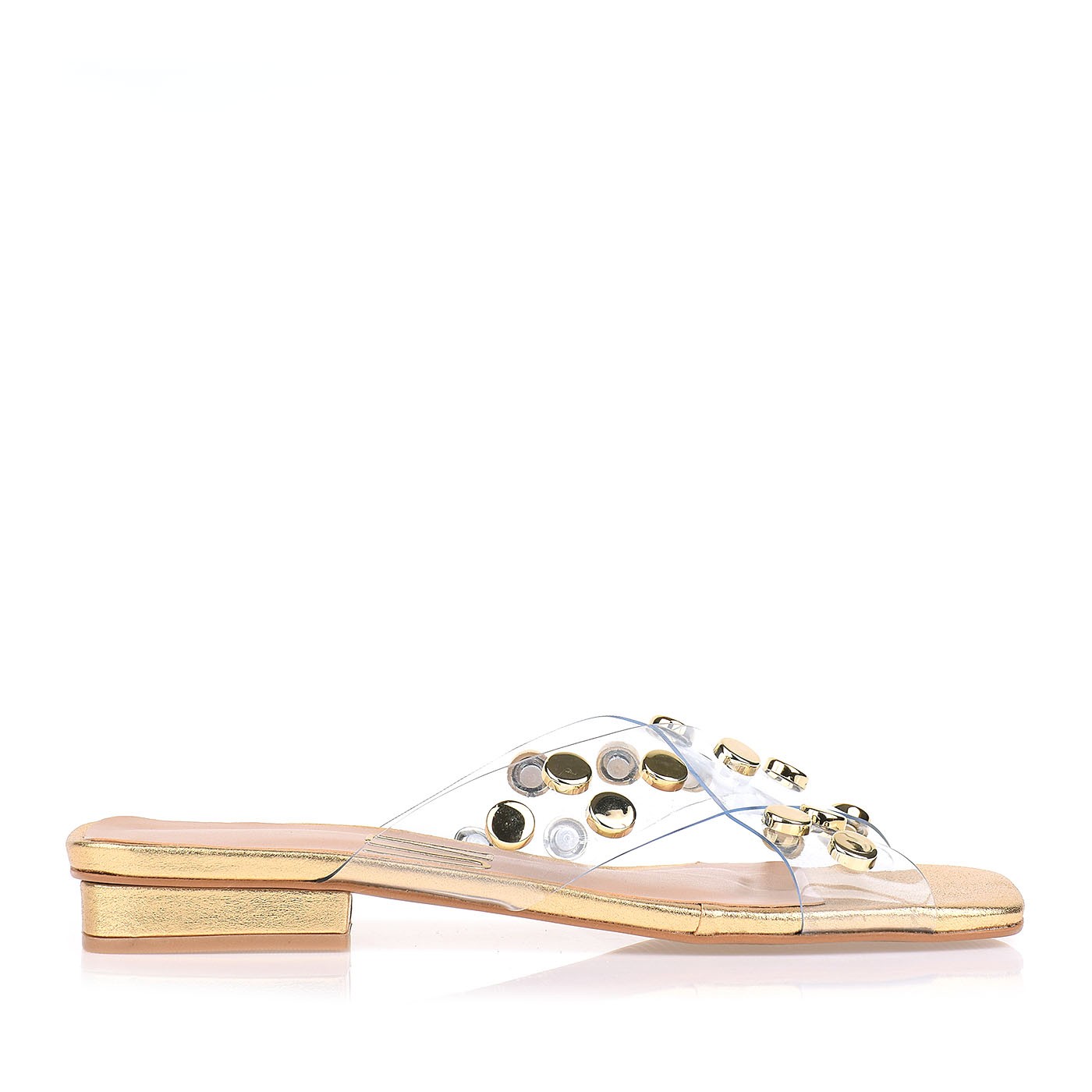 Flat Salto Baixo Vinil Cristal