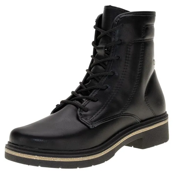 Bota Feminina Coturno Mississipi MA071 PRETO 38